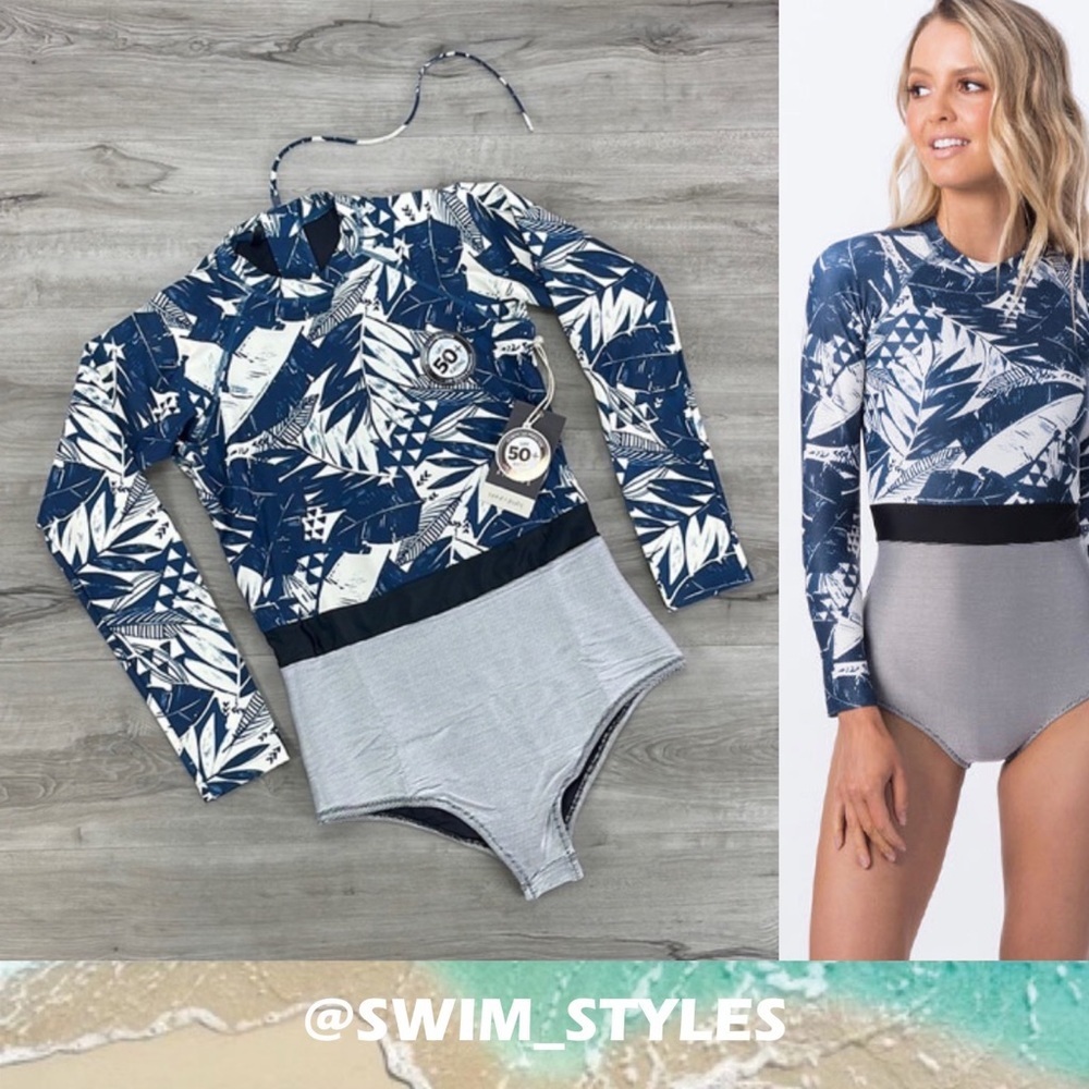 ☀️RIP CURL☀️ SEACHERS UV SURF SUIT BODY SUIT ON PEICE
